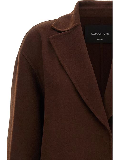 Cappotto in double di lana  FABIANA FILIPPI | CTD215F235L5091269